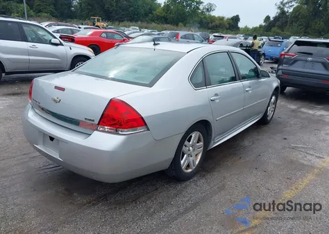 2010 Chevrolet Impala Lt z USA, uszkodzony, nr VIN 2G1WB5EKXA1247214